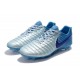 Nike Tiempo Legend 7 FG Crampons de Football Homme - Argent Bleu