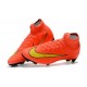 Nike Mercurial Superfly VI 360 Elite FG Chaussures - Orange Noir