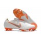 Coupe du Monde 2018 Crampons Nike Mercurial Vapor XII FG - Blanc Orange