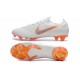 Coupe du Monde 2018 Crampons Nike Mercurial Vapor XII FG - Blanc Orange