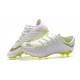 Nike Hypervenom Phantom III FG ACC Crampons de Football - Blanc Gris Vert