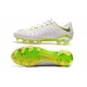 Nike Hypervenom Phantom III FG ACC Crampons de Football - Blanc Gris Vert