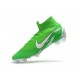 Nike Mercurial Superfly VI 360 Elite FG Chaussures - Vert Argent