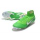 Nike Mercurial Superfly VI 360 Elite FG Chaussures - Vert Argent