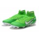 Nike Mercurial Superfly VI 360 Elite FG Chaussures - Vert Argent