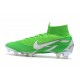 Nike Mercurial Superfly VI 360 Elite FG Chaussures - Vert Argent