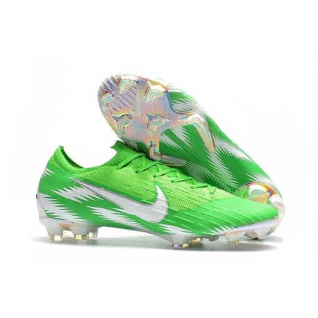 Coupe du Monde 2018 Crampons Nike Mercurial Vapor XII FG - Vert Blanc