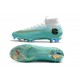 Nike Crampons Football Mercurial Superfly 6 Elite CR7 FG - Blanc Bleu Or