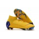 Nike Crampons Football Mercurial Superfly 6 Elite CR7 FG - Jaune Bleu 