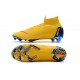 Nike Crampons Football Mercurial Superfly 6 Elite CR7 FG - Jaune Bleu 