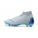Nike Crampons Football Mercurial Superfly 6 Elite CR7 FG - Bleu