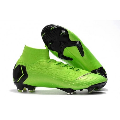 Nike Crampons Football Mercurial Superfly 6 Elite CR7 FG - Vert Noir