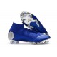 Nike Crampons Football Mercurial Superfly 6 Elite CR7 FG - Bleu Argent 