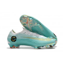 Coupe du Monde 2018 Crampons Nike Mercurial Vapor XII FG - Bleu /Blanc /Or