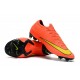 Nike Mercurial Vapor 12 Elite FG Chaussure de Football - Orange Jaune