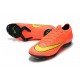 Nike Mercurial Vapor 12 Elite FG Chaussure de Football - Orange Jaune