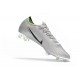 Nike Mercurial Vapor 12 Elite FG Chaussure de Football - Argent Noir