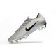 Nike Mercurial Vapor 12 Elite FG Chaussure de Football - Argent Noir