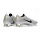 Nike Mercurial Vapor 12 Elite FG Chaussure de Football - Argent Noir