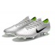 Nike Mercurial Vapor 12 Elite FG Chaussure de Football - Argent Noir