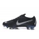 Nike Mercurial Vapor 12 Elite FG Chaussure de Football - Noir Blanc