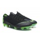 Nike Mercurial Vapor 12 Elite FG Chaussure de Football - Noir Vert