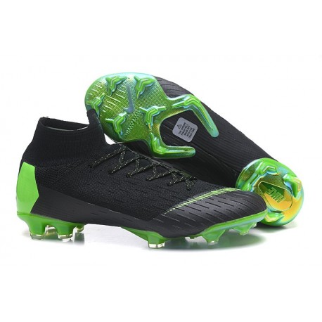 Nike Mercurial Superfly 6 Elite FG Chaussure - Noir Vert