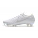 Nike Mercurial Vapor 12 Elite FG Chaussure de Football - Blanc