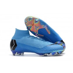 Nike Mercurial Superfly 6 Elite FG Chaussure - Bleu Noir