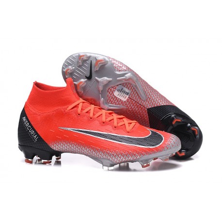 Nike Mercurial Superfly 6 Elite FG Chaussure - Rouge Noir