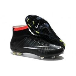 Nike Mercurial Superfly FG Chaussures Football Noir