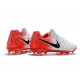 Nike Tiempo Legend 7 FG Crampons de Football Homme - Blanc Rouge