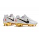 Nike Tiempo Legend 7 FG Crampons de Football Homme - Blanc Or