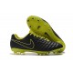 Nike Nouveaux Chaussures Tiempo Legend VII Elite FG - Noir Jaune