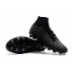 Crampons de Foot Nike HyperVenom Phantom III DF FG - Noir Argent