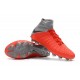 Crampons de Foot Nike HyperVenom Phantom III DF FG - Rouge Argent