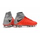 Crampons de Foot Nike HyperVenom Phantom III DF FG - Rouge Argent