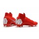 Nike Mercurial Superfly 6 Elite FG Chaussure - Rouge Blanc