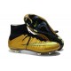 Nike Mercurial Superfly FG Chaussures Football Or Noir