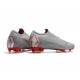 Crampons Nike Mercurial Vapor XII 360 Elite FG - Gris Rouge