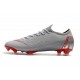 Crampons Nike Mercurial Vapor XII 360 Elite FG - Gris Rouge