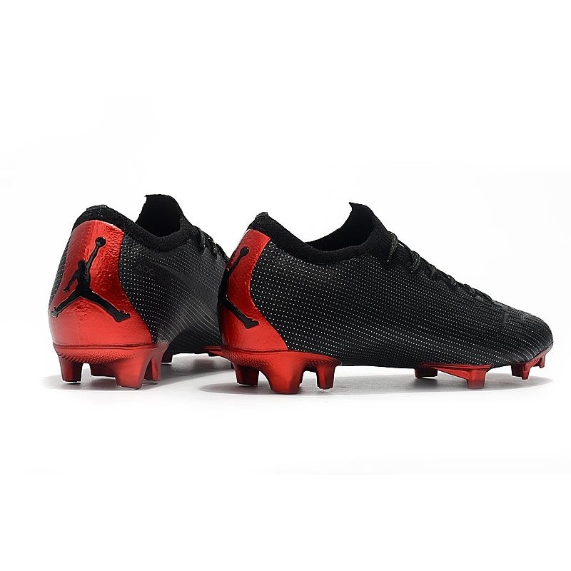 Crampons Nike Jordan x PSG Mercurial Vapor XII 360 Elite FG - Noir Rouge