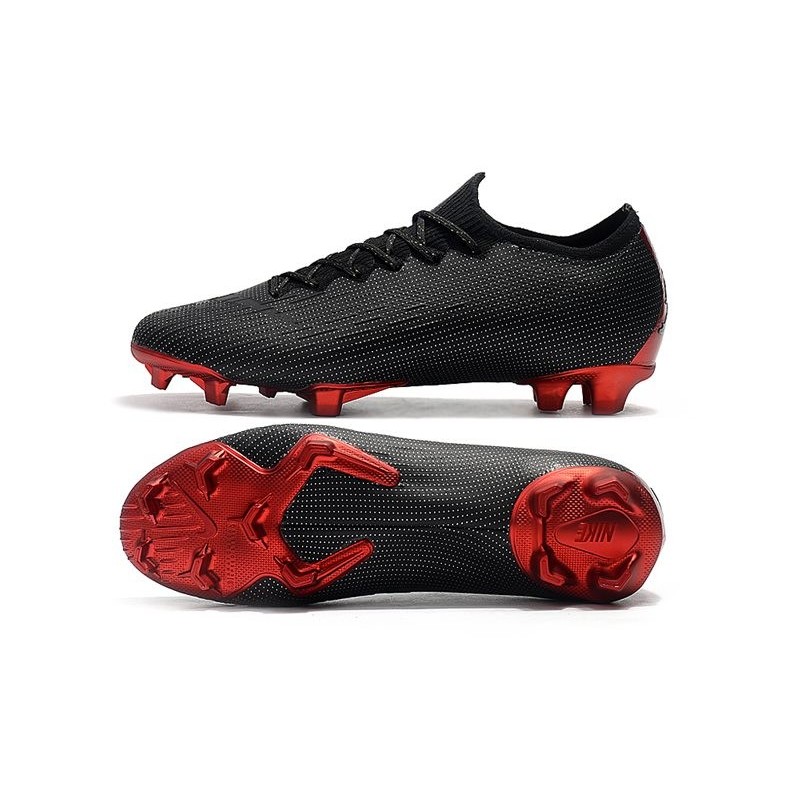 Crampons Nike Jordan x PSG Mercurial Vapor XII 360 Elite FG - Noir Rouge