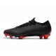 Crampons Nike Jordan x PSG Mercurial Vapor XII 360 Elite FG - Noir Rouge