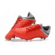 Nike Neuf Chaussure Hypervenom Phantom 3 FG - Rouge Gris