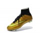 Nike Mercurial Superfly FG Chaussures Football Or Noir