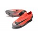 Cristiano Ronaldo Crampons Nike Mercurial Vapor XII 360 Elite FG - Rouge Noir Argent