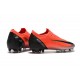 Cristiano Ronaldo Crampons Nike Mercurial Vapor XII 360 Elite FG - Rouge Noir Argent