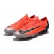 Cristiano Ronaldo Crampons Nike Mercurial Vapor XII 360 Elite FG - Rouge Noir Argent