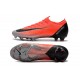 Cristiano Ronaldo Crampons Nike Mercurial Vapor XII 360 Elite FG - Rouge Noir Argent